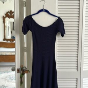MICHAEL Michael Kors Navy Textured Dress